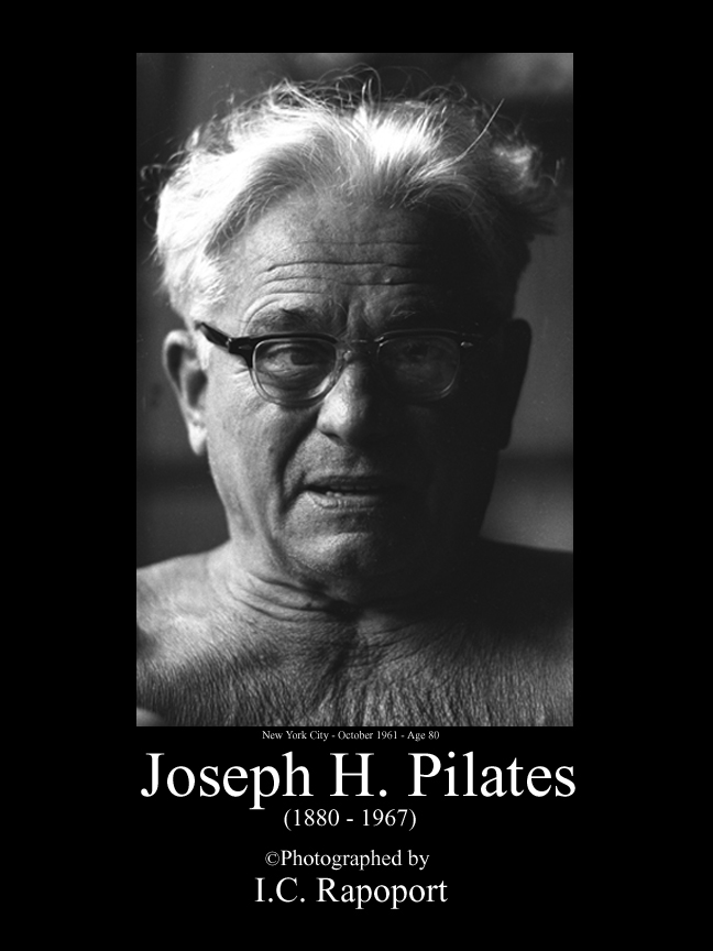 Joseph Pilates Poster